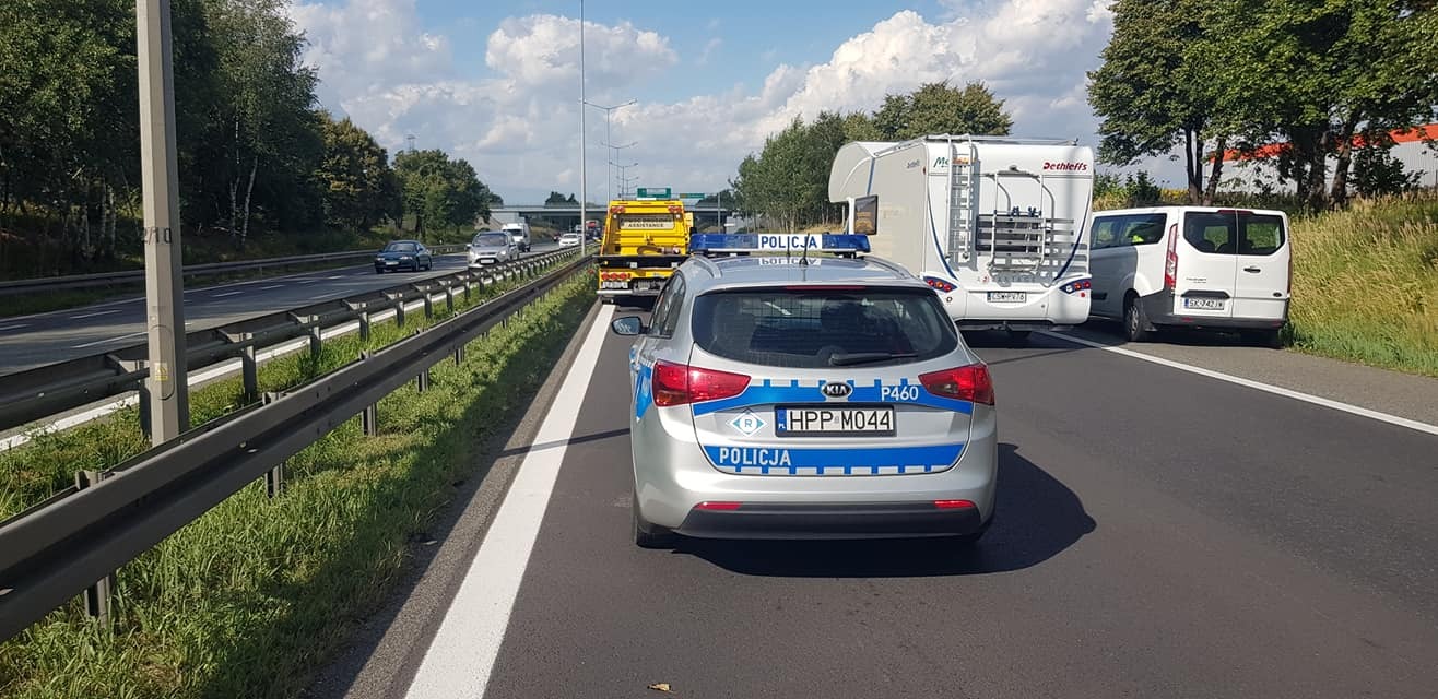 Wypadek Czestochowa 550 km 3