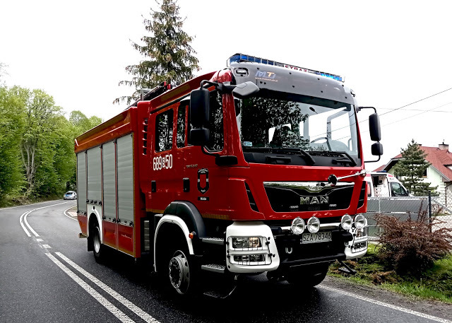 Wypadek na DW 794 Smolen 1