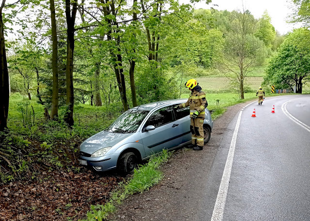 Wypadek na DW 794 Smolen 3