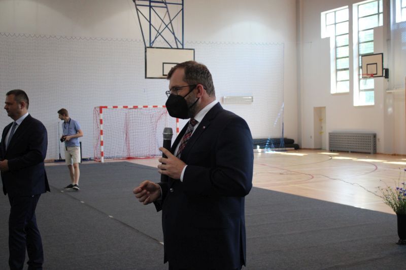 Zarnowiec spotkanie minister Grzegorz Puda 1
