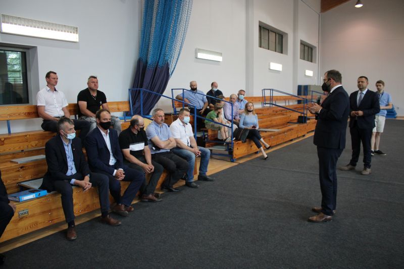 Zarnowiec spotkanie minister Grzegorz Puda 7