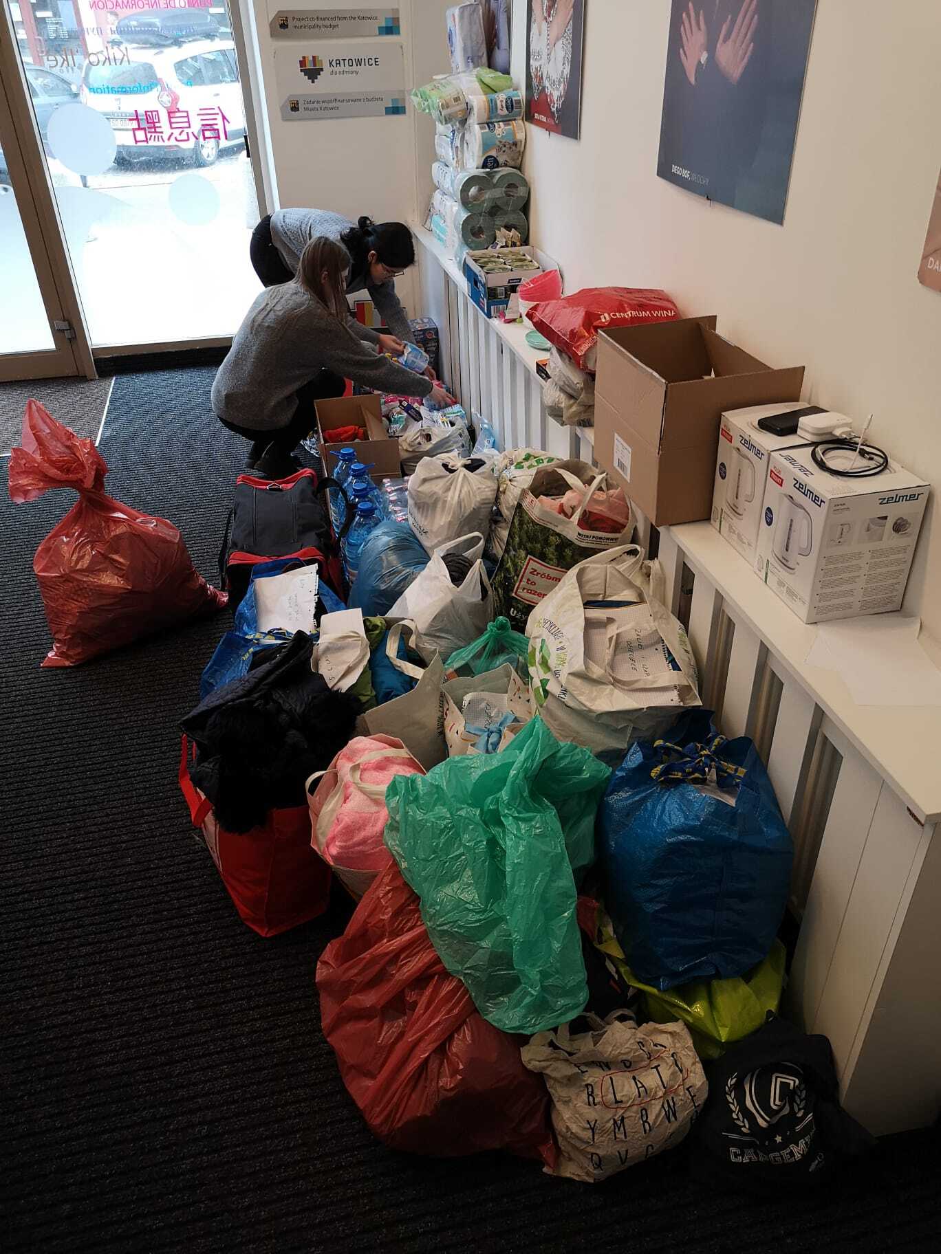 Zbiorka w Punkcie Informacyjnym dla Cudzoziemcow