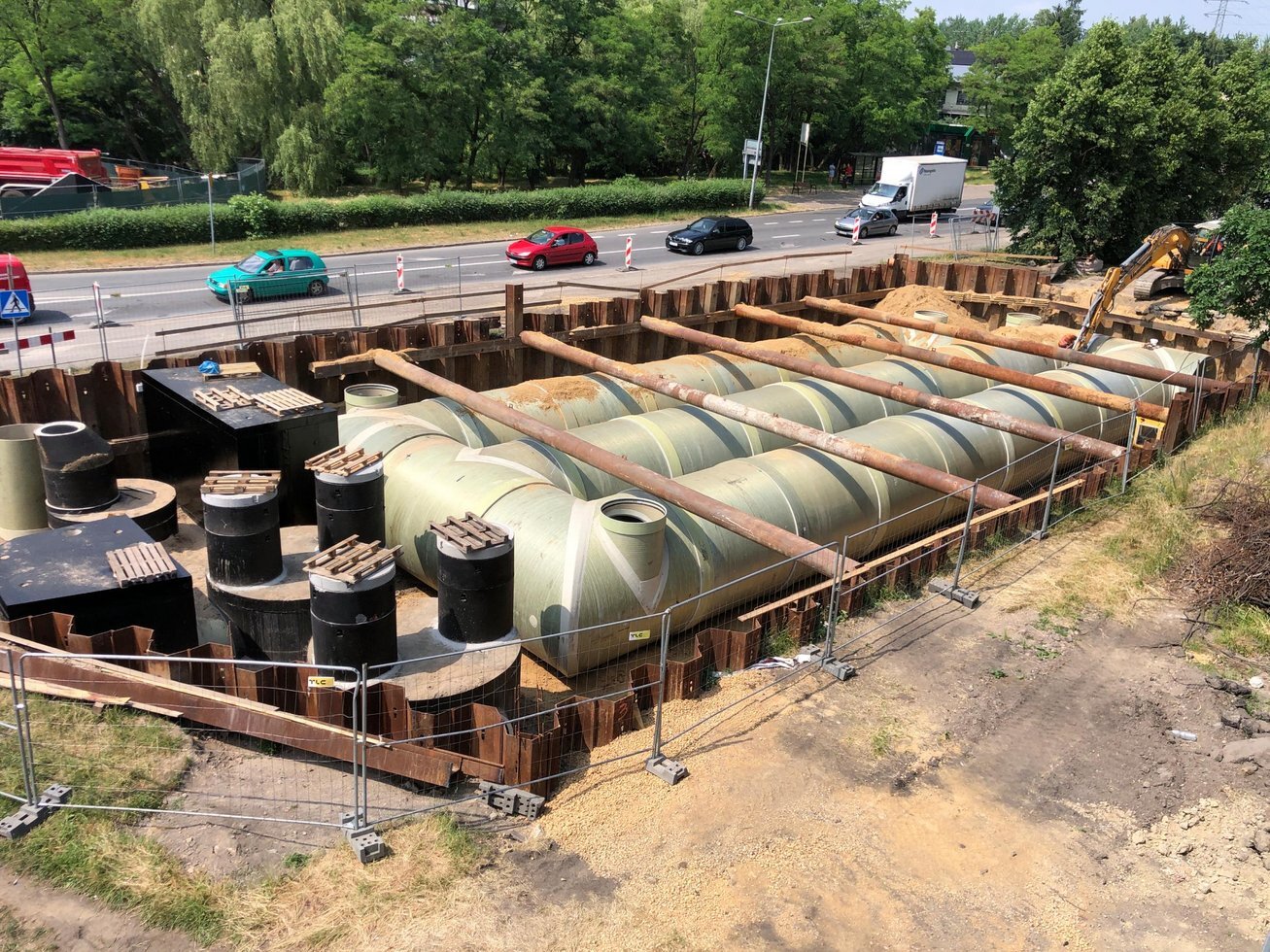 Zbiorniki retencyjne 01 materialy prasowe Katowickie Inwestycje SA