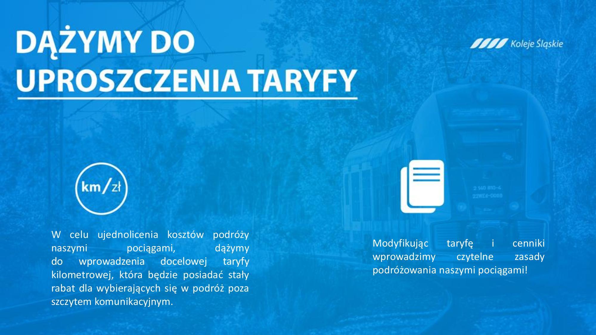 Zmiana taryfy Kolei Slaskich prezentacja page 002