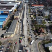 20230330 013 pl dg centrum przebudowa torowiska tramwajowego dron 1600x1067 1