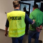 pościg za pijanym kierowcą w będzinie