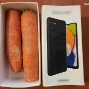 marchewki zamiast telefonu