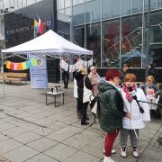 Niepełnosprawni protest