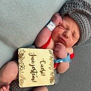 Kacperek pierwszy noworodek w Sosnowieckim Szpitalu