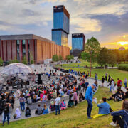 Letnie miesiące to także czas dużych festiwali na zdjęciu Tauron Nowa Muzyka Katowice Fot K Kalkowski
