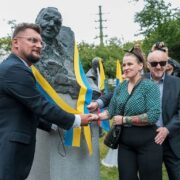 Odsłonięcie popiersia Erwina Sówki Fot D Różański