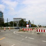 Tymczasowa organizacja ruchu na Grundmanna