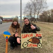 Uwaga jeze Wojciech Kuderski z corka fot S Piskorz