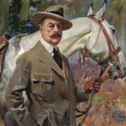 Wojciech Kossak Self portrait with a horse MP 556 National Museum in Warsaw