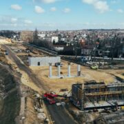 Budowa alei wojska polskiego w częstochowie