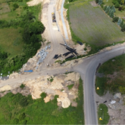 Budowa ronda w dabrowie gorniczej