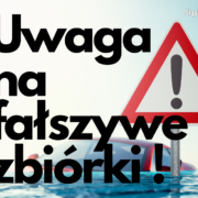 Falszywe zbiorki dla powodzian