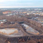 hałda na której powstanie farma fotowoltaiczna w Siemianowicach