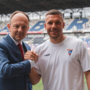 Lukas podolski ambasadorem gornika