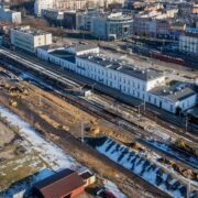 Nowy peron w sosnowcu