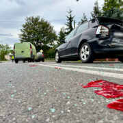 Pijany spowodowal dwie kolizje