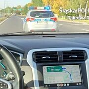 Policyjna eskorta do szpitala