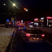 Potracenie na przejsciu w zorach