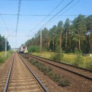 Potracenie na torach w suminie