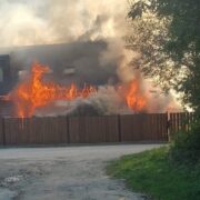 Pożar pensjonatu w wiśle