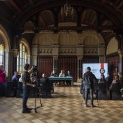 odrestaurowana sala witrażowa w Zabrzu