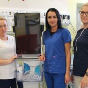 przenośny ultrasonograf w bielskim szpitalu pediatrycznym