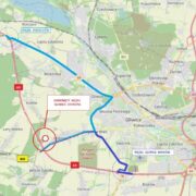 Wezel gliwice ostropa a4 objazd