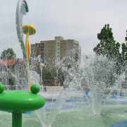 Wodny plac zabaw w chorzowie