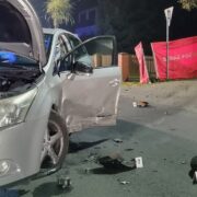 Wypadek motocyklisty w Pietrzykowicach