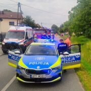 Wypadek nastolatki na hulajnodze