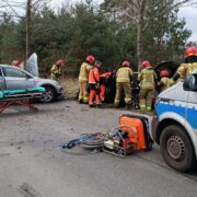 Wypadek w myslowicach