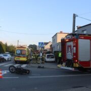 Wypadek w tarnowskich górach