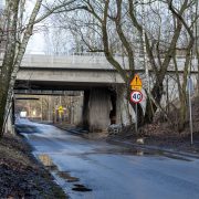 Zamkniecie przejazdu pod wiaduktem bytom