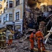 Zawalenie kamienicy w cieszynie