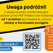 Zmiany w rozkladzie kolei slaskich