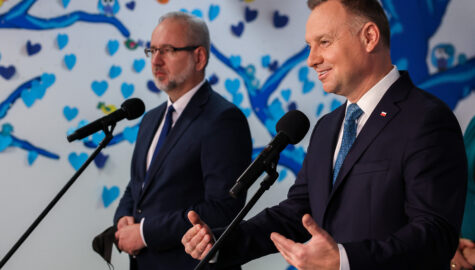 05 Andrzej Duda Gornoslaskie Centrum Zdrowia Dziecka Katowice 20221003 JS 1119