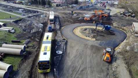 20220411 028 pl dg golonog al zaglebia dabrowskiego przebudowa rondo dron 1536x1024