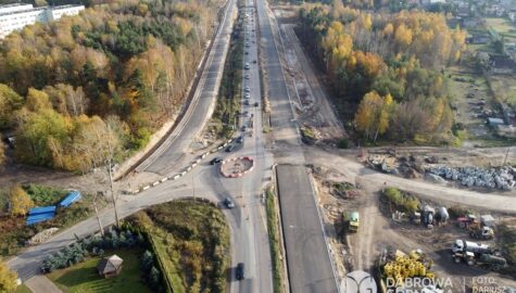 20221030 062 pl dg antoniow konstytucji przebudowa dk 1 s 1 dron