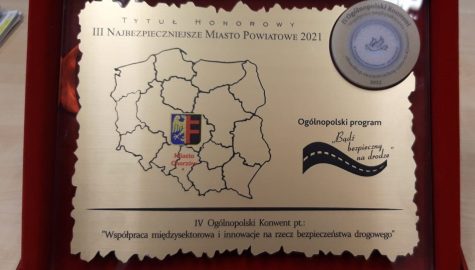 Wyróżnienie odebrał Komendant Miejski Policji w Chorzowie