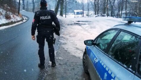 ucieczka przed policją w Zebrzydowicach