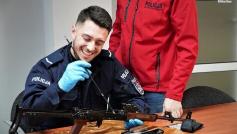 Szkolenie strzeleckie policjantów