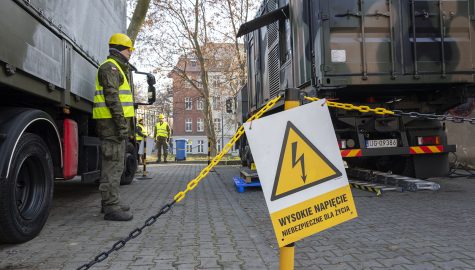 ćwiczenia WOT w bytomskim Szpitalu Specjalistycznym