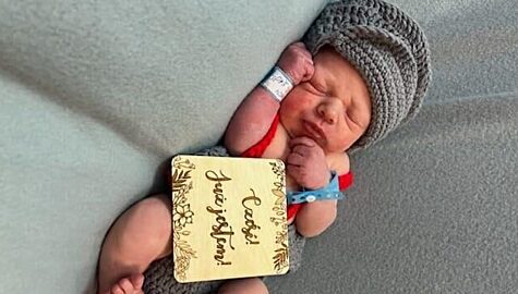 Kacperek pierwszy noworodek w Sosnowieckim Szpitalu