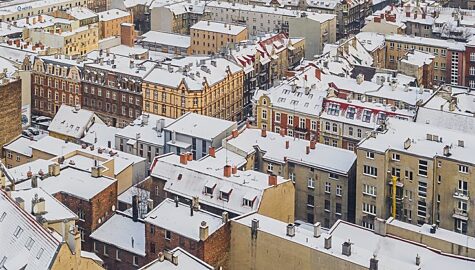 Katowice zima fot Radoslaw Kazmierczak