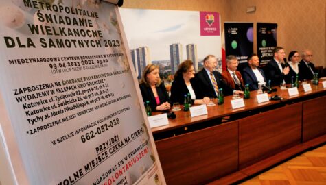 Konferencja prasowa była okazją do ponownego zaproszenia mieszkańców Metropolii do udziału w Śniadaniu Wielkanocnym fot D Czapla
